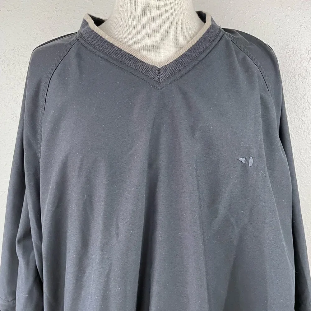 Grand Slam Golf Men's V-Neck Pullover Windbreaker XL EUC